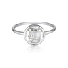 Georgini - Rodos Sterling Silver White Topaz Ring Bevilles Jewellers 9 