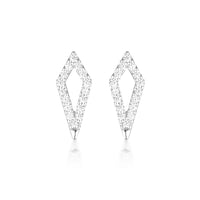 GEORGINI ROCK STAR KITE SILVER EARRINGS Georgini 