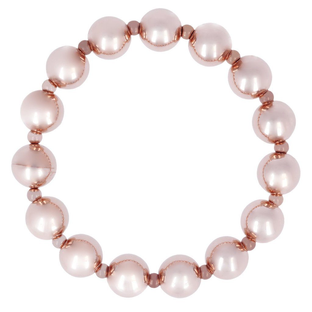 Bronzallure Beaded Chain Bracelet Bracelets Bronzallure 