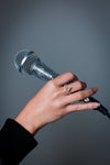 Georgini Rock Star Tiara Rose Gold Ring Bevilles Jewellers 