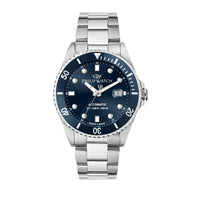 Philip Caribe Diving Automatic Blue Watch Watches Philip Watch 