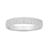Sterling Silver Double Row Cubic Zirconia Ring Rings Bevilles 