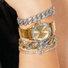 Chiara Ferragni Chain Collection Gold Bracelet Bevilles Jewellers 