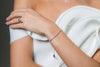 GEORGINI ICONIC BRIDAL VIOLET RING ROSE GOLD Bevilles Jewellers 