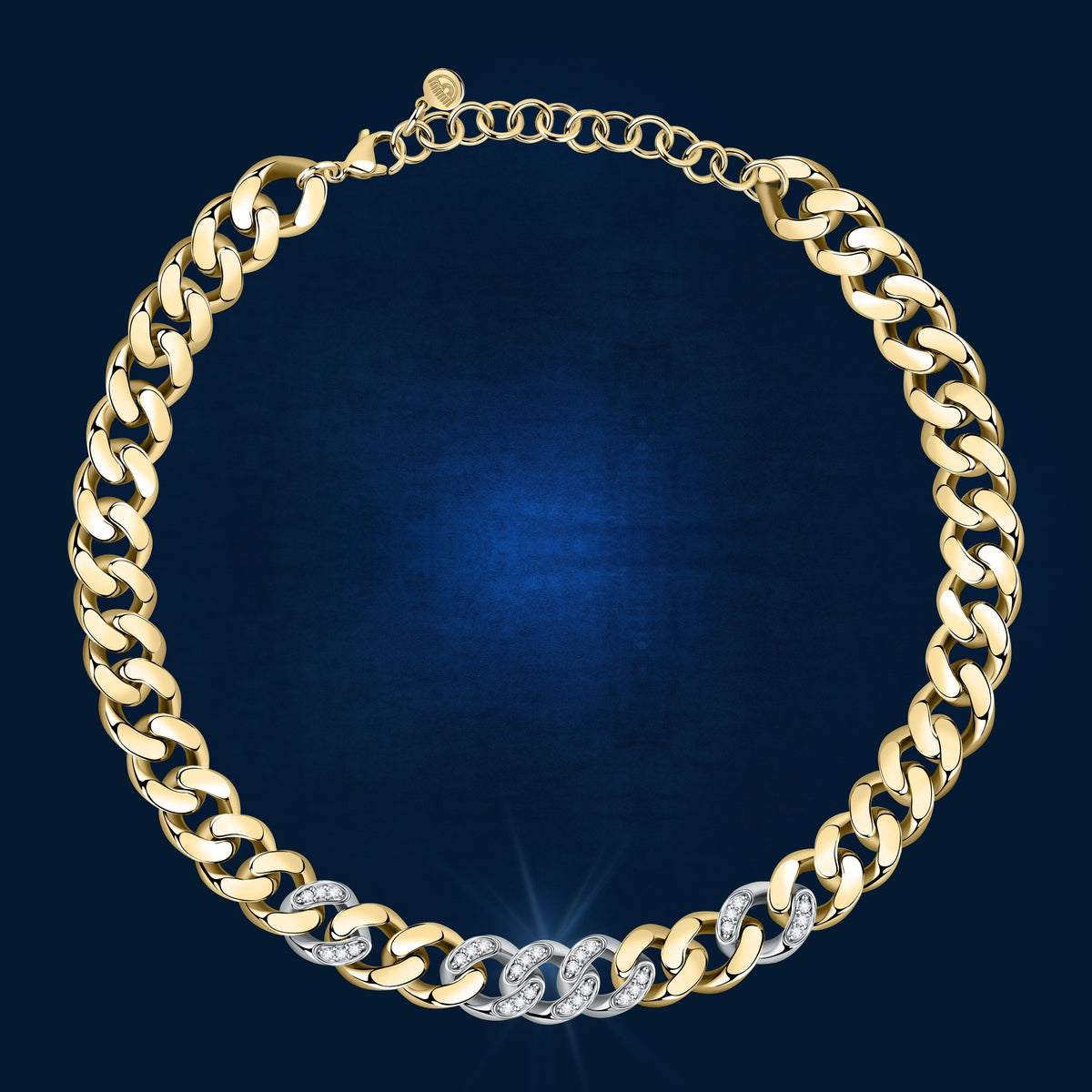 Chiara Ferragni Chain Collection Gold Necklace Bevilles Jewellers 