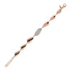Bronzallure Leaves Bracelet Cubic Zirconia Bracelets Bronzallure 