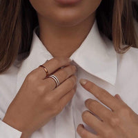 Daniel Wellington Classic Ring Rose Gold Rings Daniel Wellington 