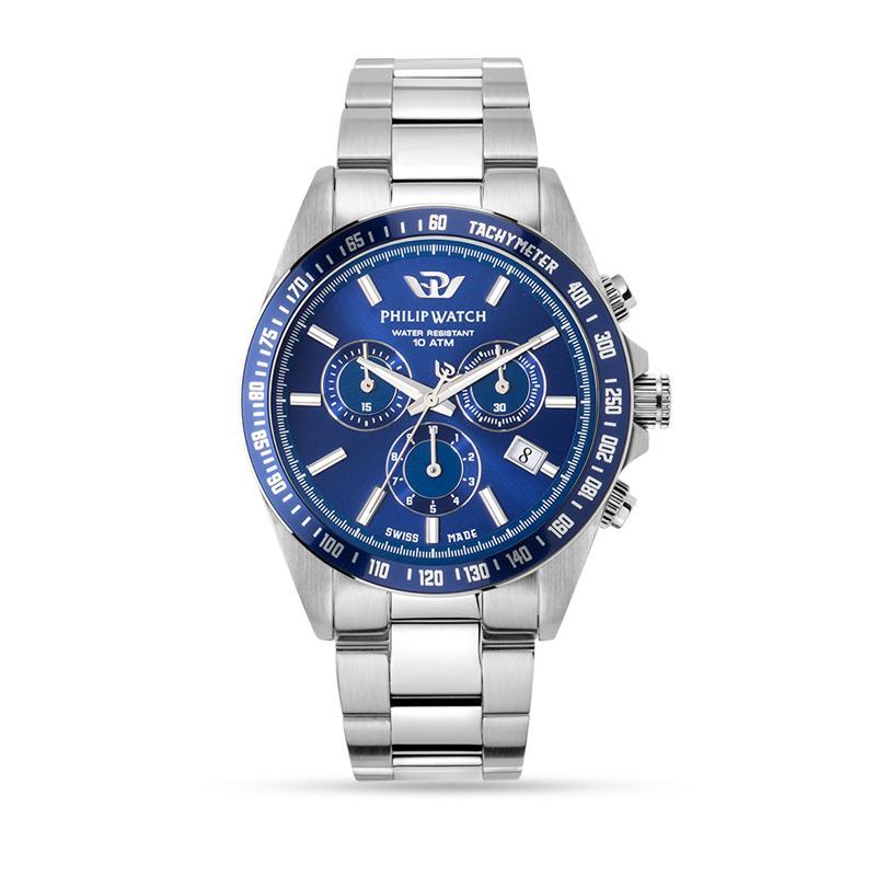 Philip Caribe Men’s Swiss 42mm Chronograph Watches Philip Watch 