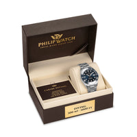 Philip Caribe Diving Automatic Blue Watch Watches Philip Watch 