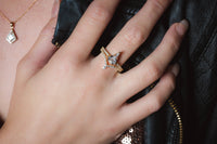Georgini Rock Star Tiara Gold Ring Bevilles Jewellers 