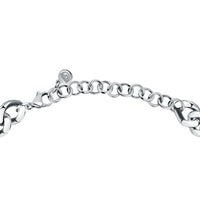 Chiara Ferragni Chain Collection Big Chain White Stone Necklace Bevilles Jewellers 