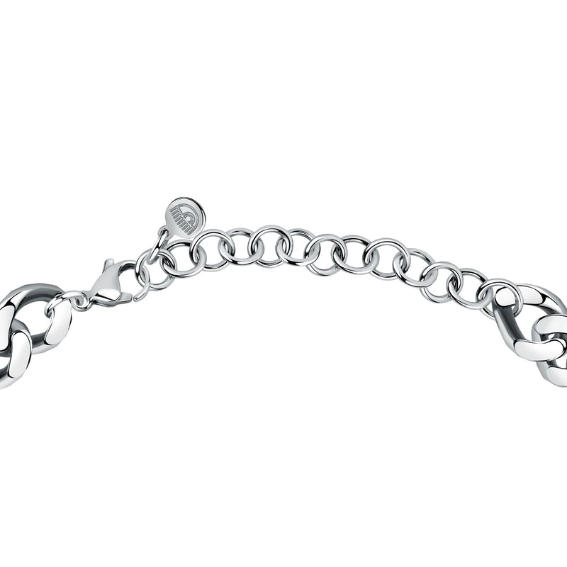 Chiara Ferragni Chain Collection Big Chain White Stone Necklace Bevilles Jewellers 