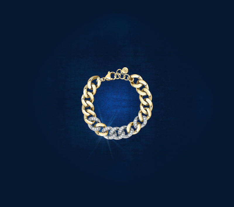 Chiara Ferragni Chain Collection Gold Bracelet Bevilles Jewellers 