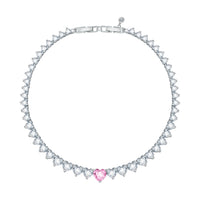 Chiara Ferragni Diamond Heart FairyTale Necklace Bevilles Jewellers 