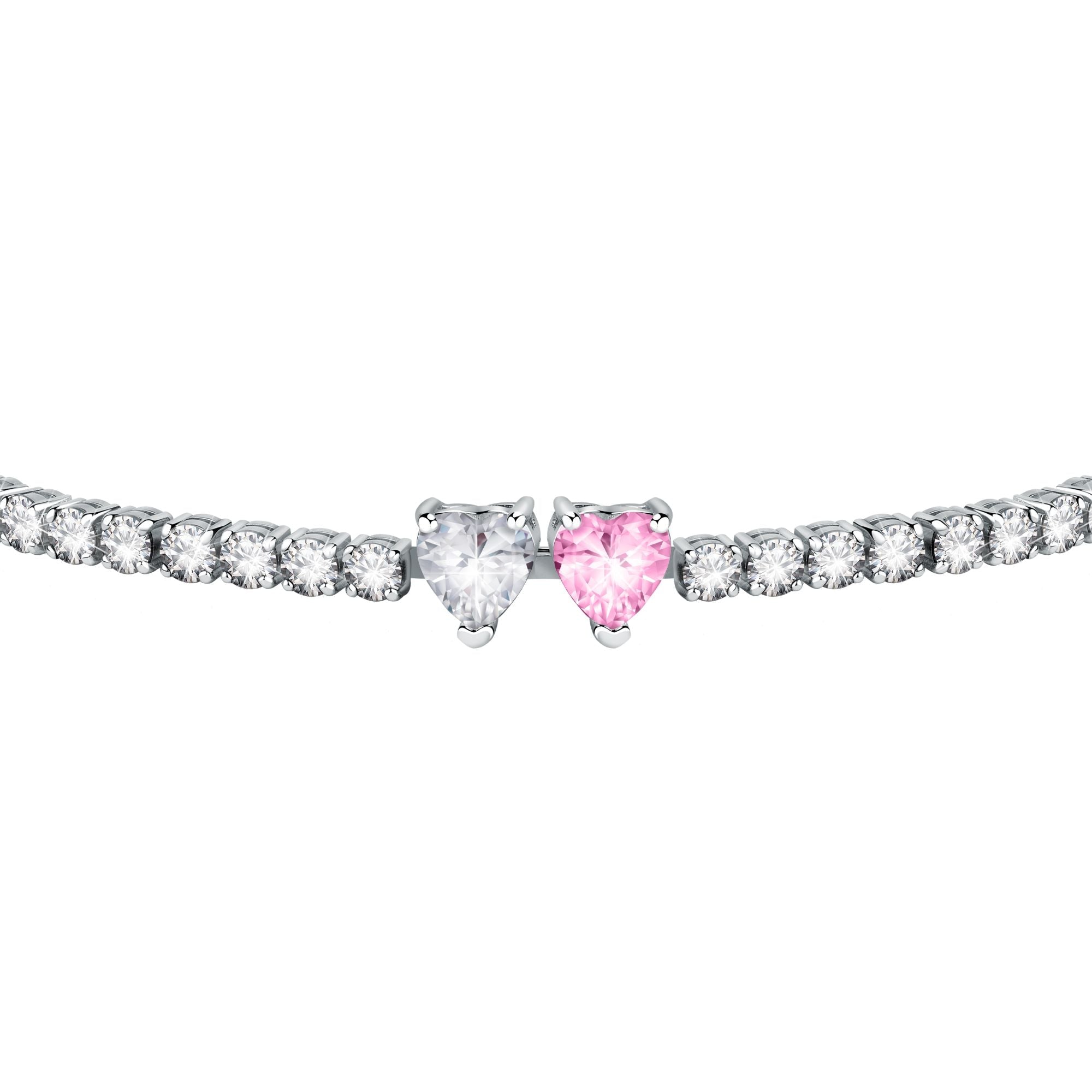 Chiara Ferragni Diamond Heart White and Fairytale Tennis Bracelet Bevilles Jewellers 