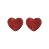 Bronzallure Natural Stone Heart Earrings Earrings Bronzallure 