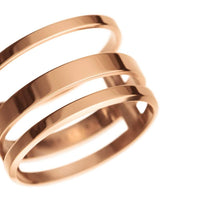 Daniel Wellington Elan Triad Ring Rose Gold Rings Daniel Wellington 