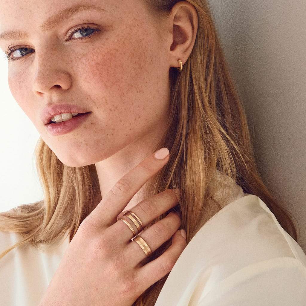Daniel Wellington Elan Triad Ring Rose Gold Rings Daniel Wellington 