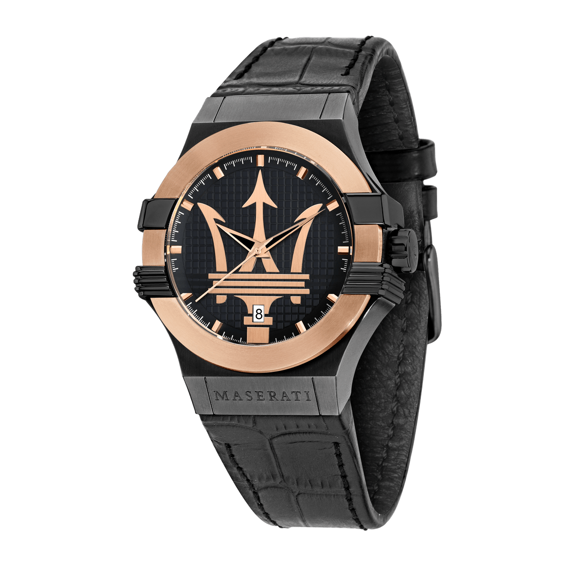 Maserati POTENZA 42mm Gold Watch Watches Maserati 