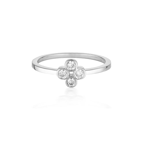 STELLAR LIGHTS SILVER TWINKLE RING Bevilles Jewellers 