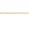 9ct Yellow Gold Silver Infused Infinity Cubic Zirconia Bracelet Bracelets Bevilles 
