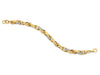 9ct Yellow Gold Silver Infused Crystal Necklace Necklaces Bevilles 