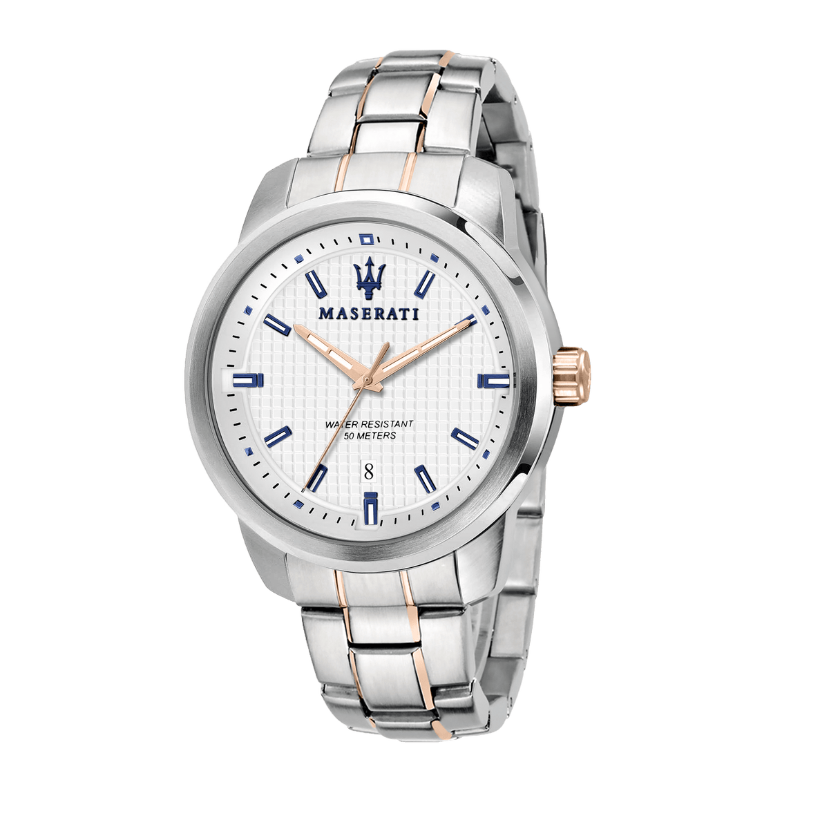 Maserati Successo White Watch Bevilles Jewellers 