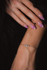 Georgini Rock Star Evil Eye Silver Bracelet Georgini 