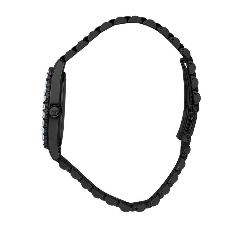 Chiara Ferragni Everyday Black Zircon 34mm Watch Bevilles Jewellers 