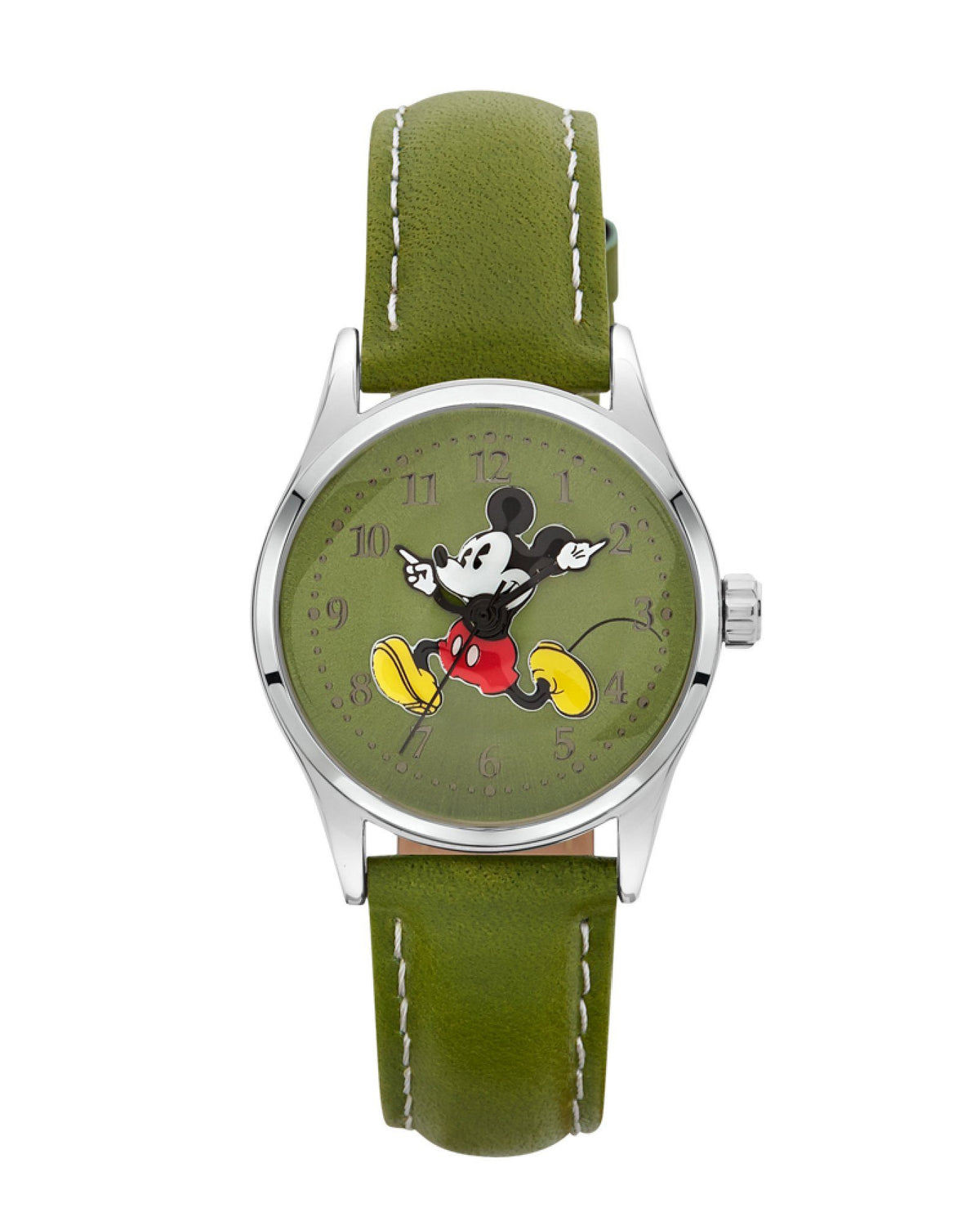 Disney Running Mickey Mouse Green Watch Watches Disney 