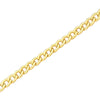 9ct Yellow Gold Open Curb 55cm Necklace Necklaces Bevilles 