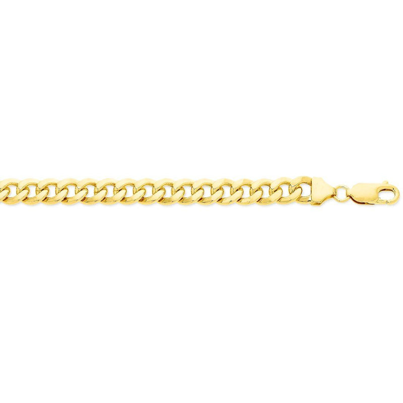 9ct Yellow Gold Silver Infused Necklace Necklaces Bevilles 