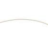 9ct Yellow Gold Silver Infused 50cm Curb Necklace Necklaces Bevilles 