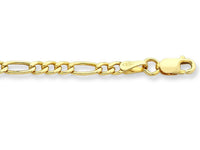 9ct Yellow Silver Infused 50cm Necklace Necklaces Bevilles 