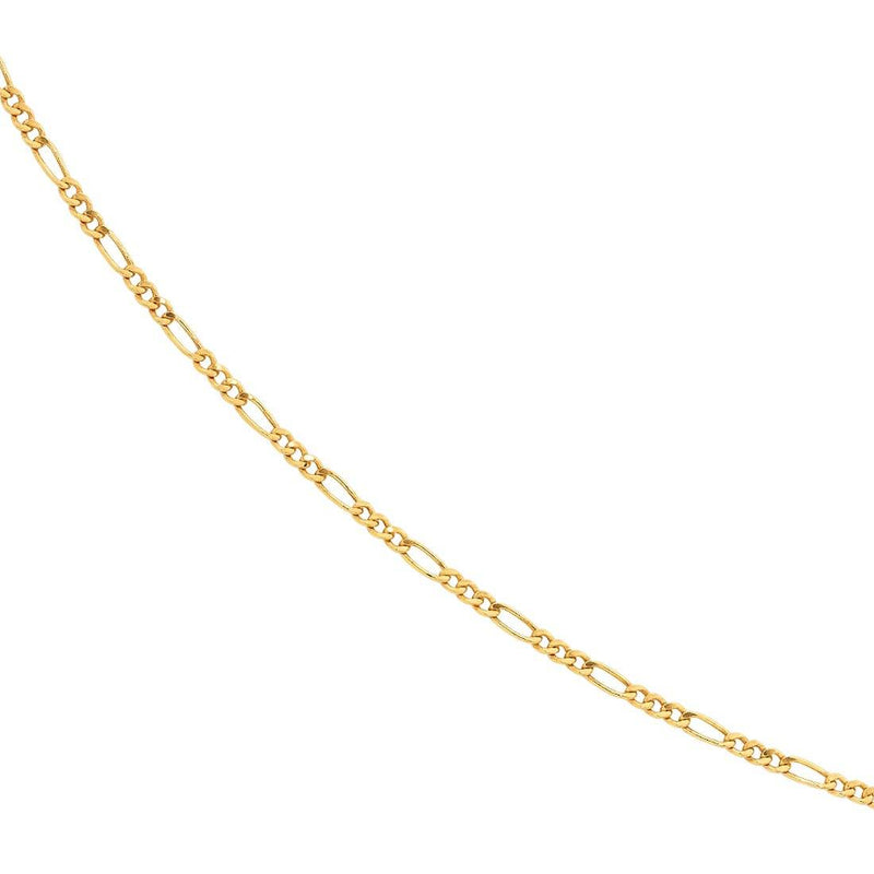 9ct Yellow Gold Silver Infused Necklace Necklaces Bevilles 