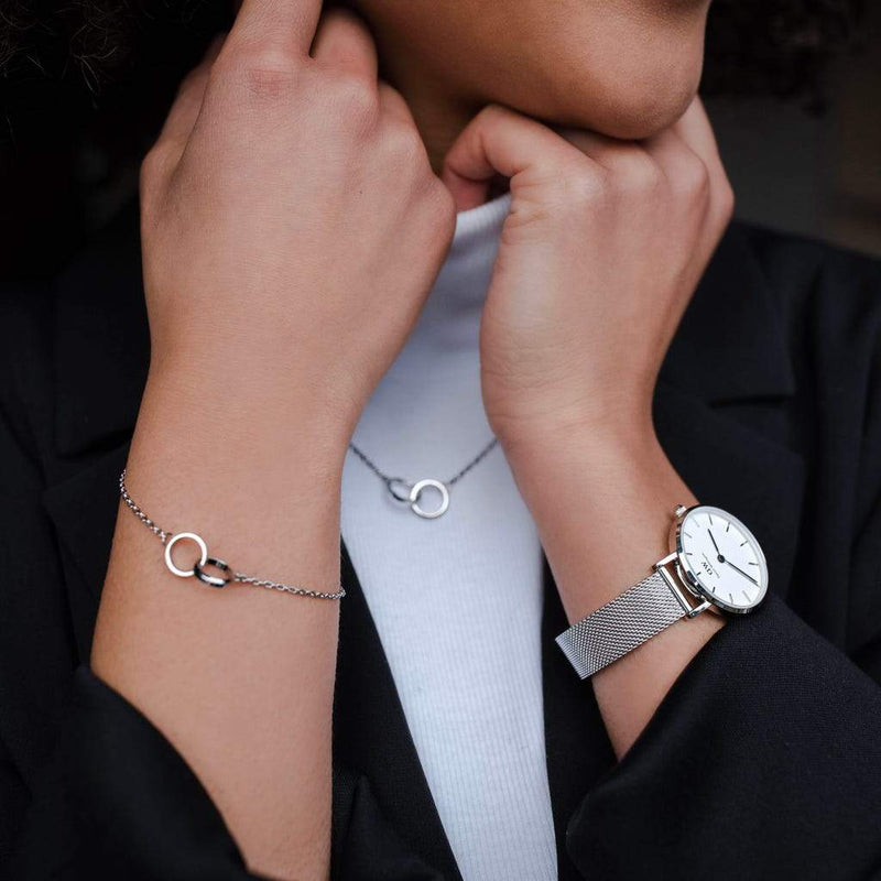 Daniel Wellington Elan Unity Bracelet Silver Bracelets Daniel Wellington 