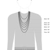 Stainless Steel Gold Colour Men's Curb Necklace Necklaces Bevilles 