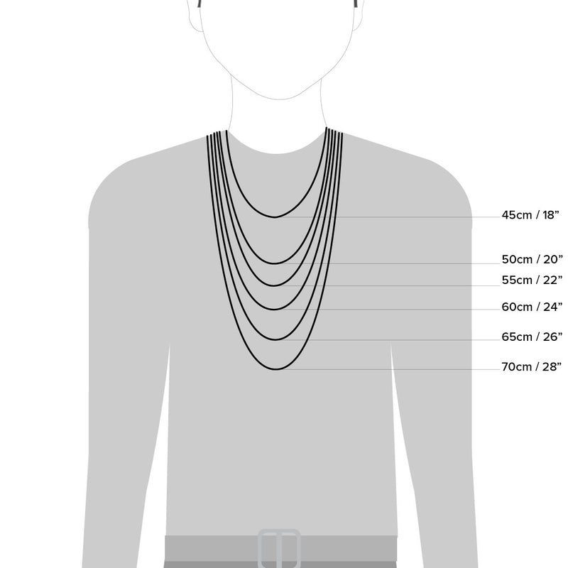 Stainless Steel Gold Colour Men's Curb Necklace Necklaces Bevilles 