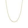 9ct Yellow Gold Diamond Cut Wheat Necklace 45mm Necklaces Bevilles 