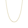 9ct Yellow Gold Diamond Cut Wheat Necklace 55cm Necklaces Bevilles 