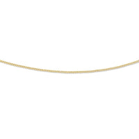9ct Yellow Gold 50cm Curb Necklace Necklaces Bevilles 
