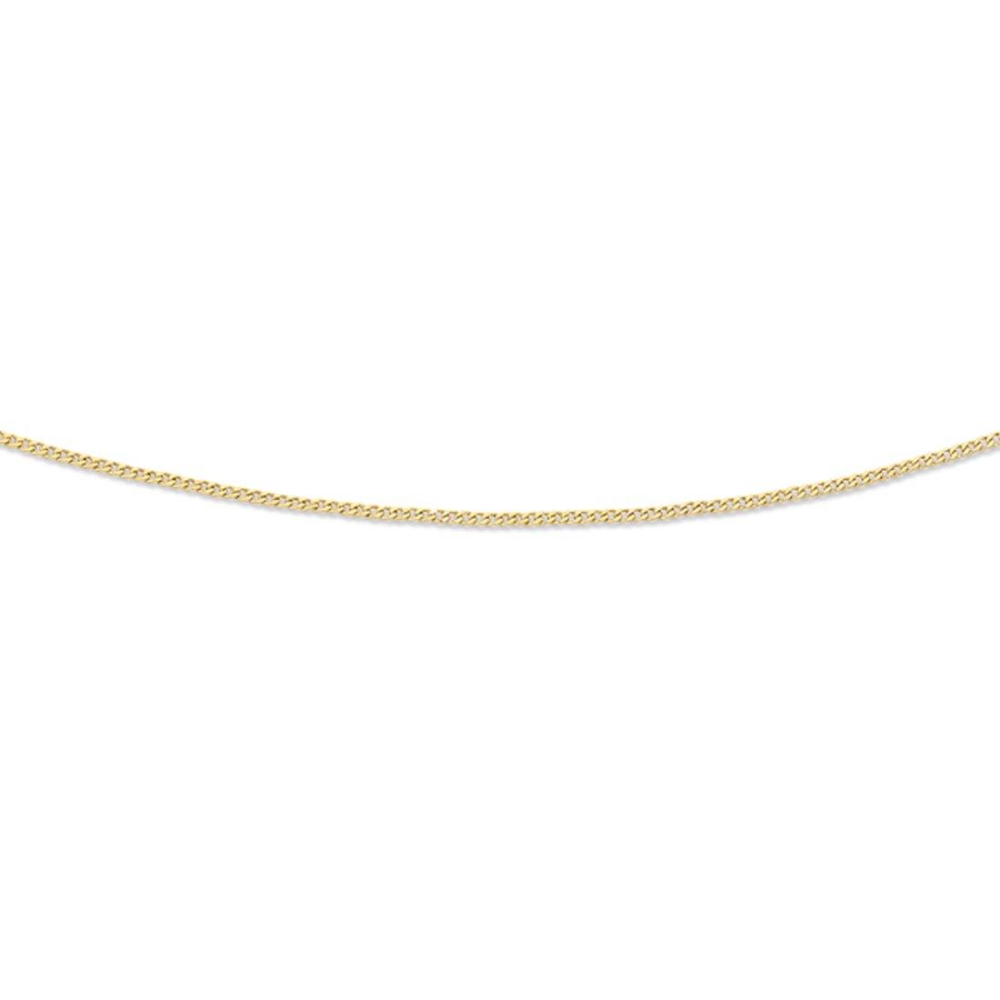 9ct Yellow Gold 60cm Curb Chain Necklace Necklaces Bevilles 