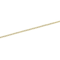 9ct Yellow Gold Diamond Cut Curb Necklace Necklaces Bevilles 