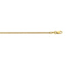 9ct Yellow Gold Curb Necklace 45cm Necklaces Bevilles 