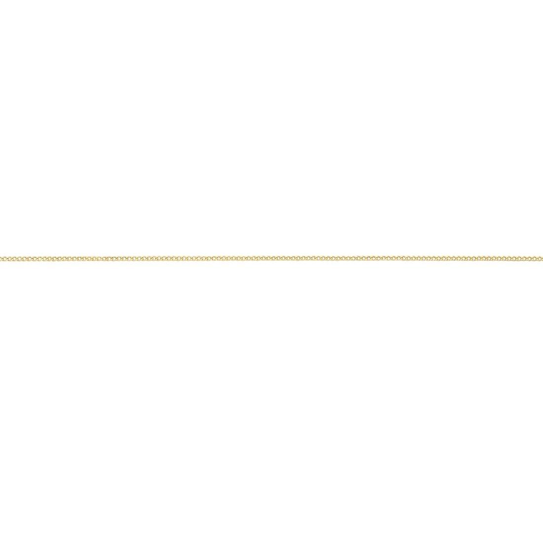 9ct Yellow Gold Curb Necklace 50cm Necklaces Bevilles 