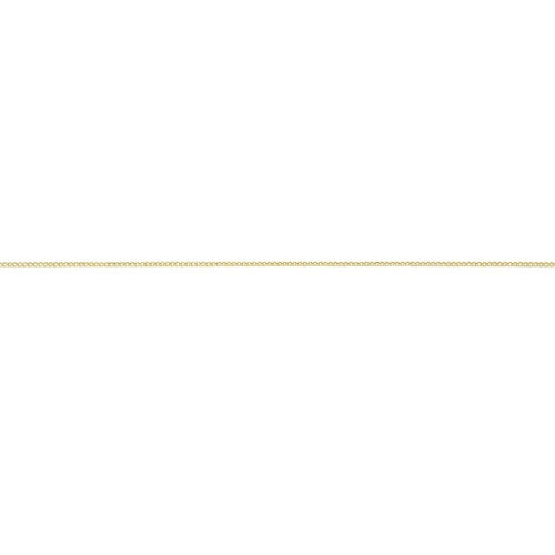 9ct Yellow Gold Curb Necklace 50cm Necklaces Bevilles 