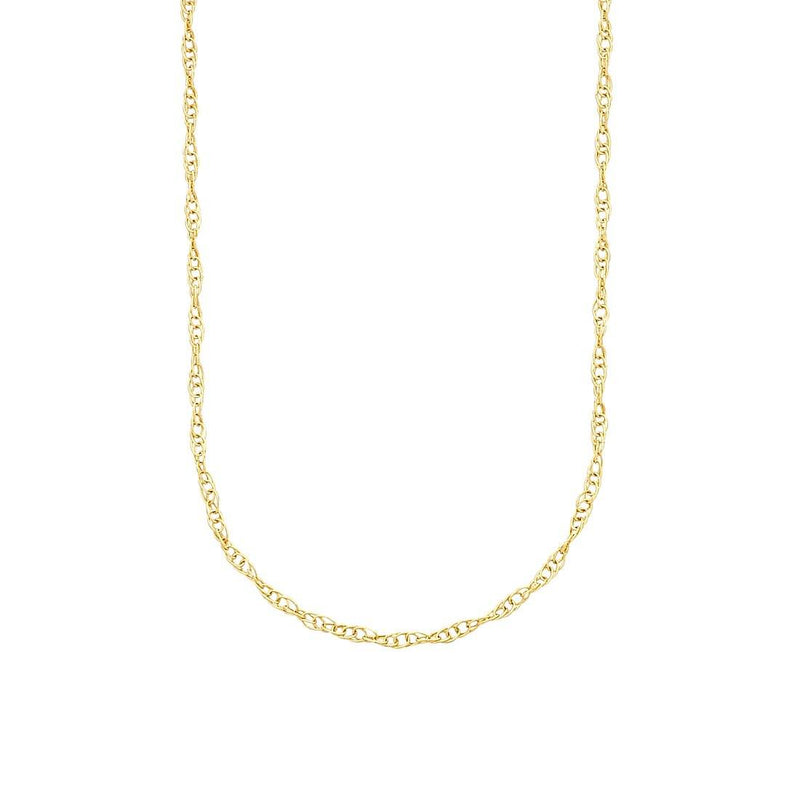 9ct Yellow Gold Singapore Necklace 50cm Necklaces Bevilles 