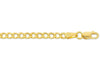 9ct Yellow Gold Curb 50cm Necklace Necklaces Bevilles 