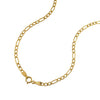 9ct Yellow Gold Figaro Necklace 55cm Necklaces Bevilles 