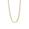 9ct Yellow Gold 50cm Open Curb Necklace Necklaces Bevilles 
